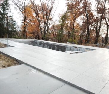 elegant backyard pool specialty concrete