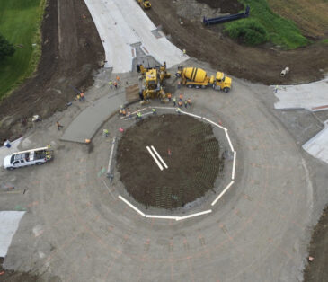 roundabout commercial project