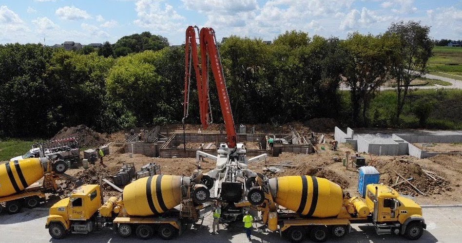 Residential concrete basement pour copy